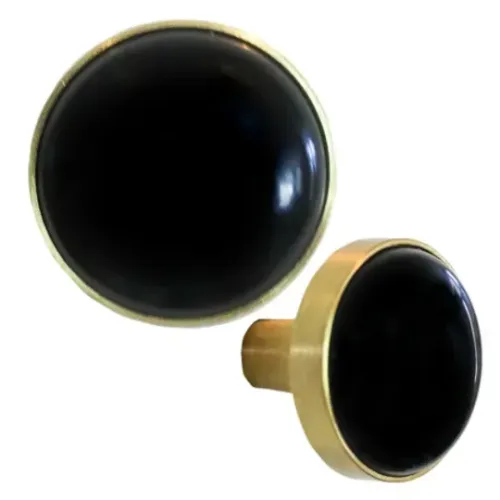 black obsidian knob