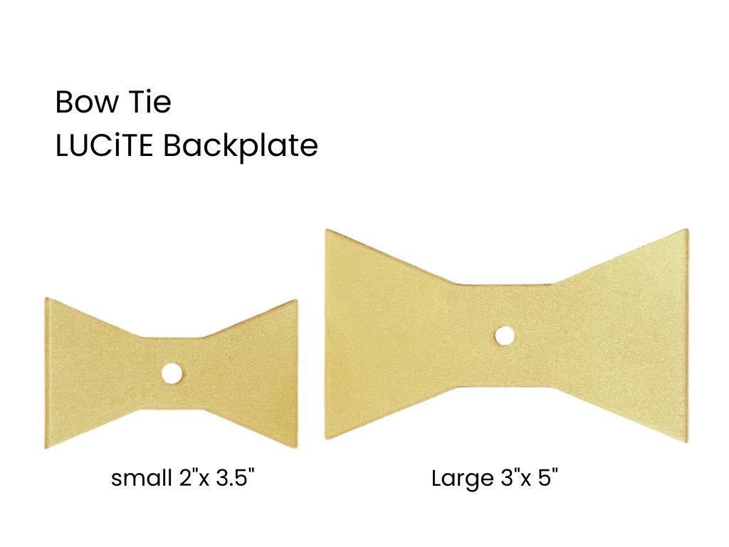 Bow Tie LUCiTE Backplate - Image 5